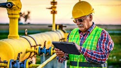 Getac zx10 tablet being used in fieldwork Getac zx10 tablet being used in fieldwork