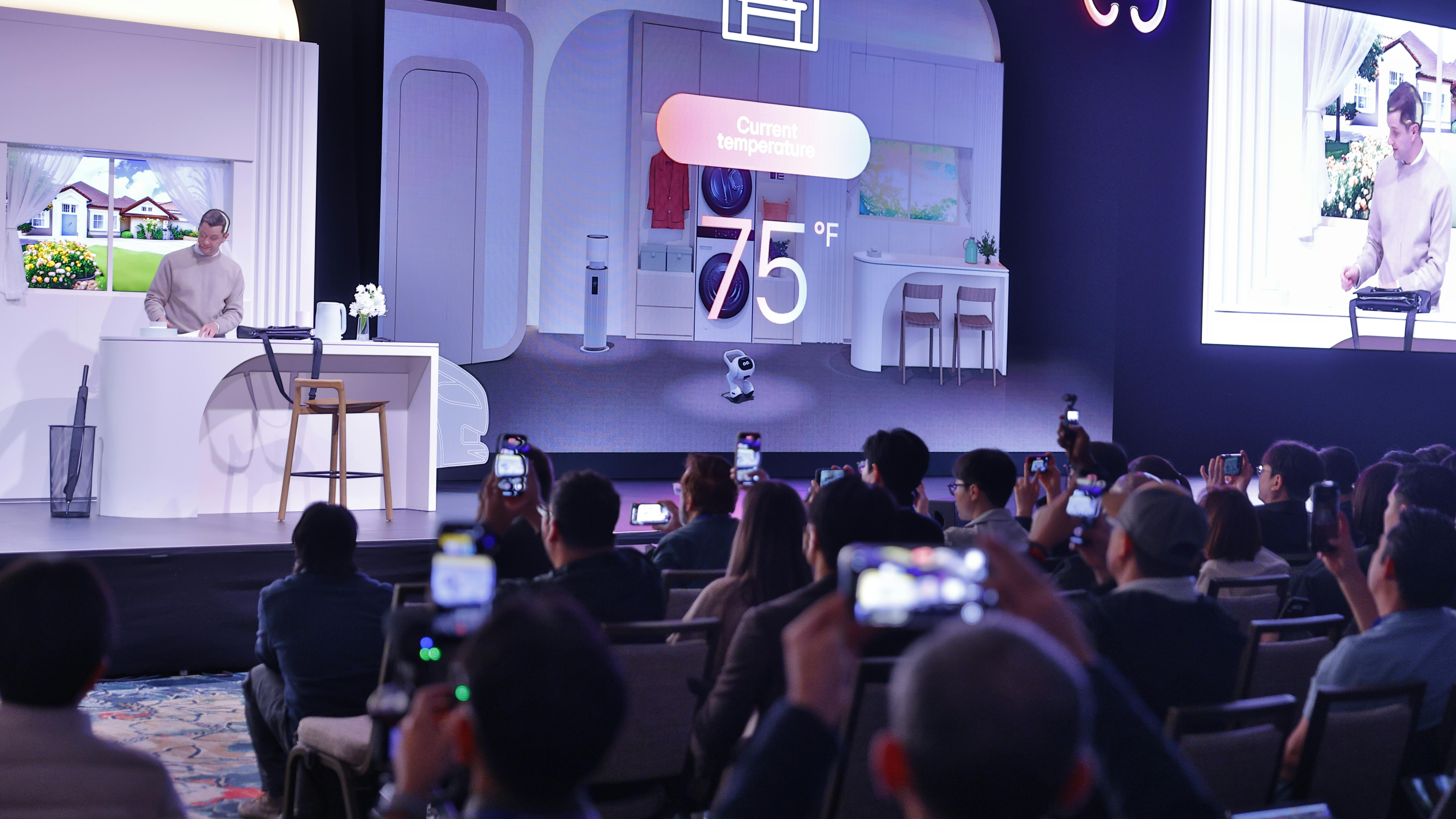 CES&circledR; 2025, LG Electronics presentation