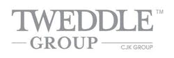 Tweddle Group logo: grey writing on a white background.