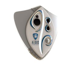 Nand Logic's Aegis Intelligent Monitor System on a white background. Nand Logic's Aegis Intelligent Monitor System on a white background.