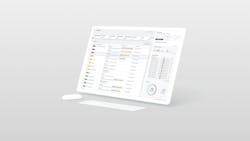 An image of a laptop with Cyberhaven's UI on the screen in operation against a grey background. An image of a laptop with Cyberhaven's UI on the screen in operation against a grey background.