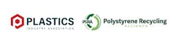 The Plastics Industry Association (PLASTICS) & Polystyrene Recycling Alliance (PRSA) logos The Plastics Industry Association (PLASTICS) & Polystyrene Recycling Alliance (PRSA) logos