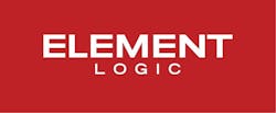 Element Logic red logo with white lettering
