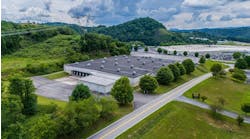 The new, leased industrial building Hitachi will move into in Atkins, VA. The new, leased industrial building Hitachi will move into in Atkins, VA.
