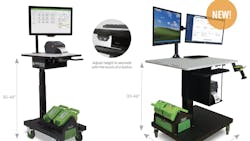 ProMat 2025: Height-Adjustable, Ergonomic Apex Series Powered Workstations ProMat 2025: Height-Adjustable, Ergonomic Apex Series Powered Workstations