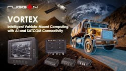 RuggON VORTEX Vehicle Mount Computer with AI-Enhanced, SATCOM-Ready RuggON VORTEX Vehicle Mount Computer with AI-Enhanced, SATCOM-Ready