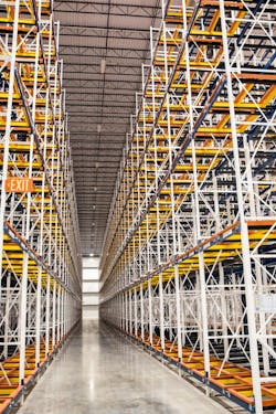 Inside view of Vertical Cold Storage's new Kansas City, MO facility Inside view of Vertical Cold Storage's new Kansas City, MO facility
