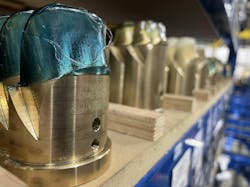 Unison consumable tooling in stock on shelf. Unison consumable tooling in stock on shelf.