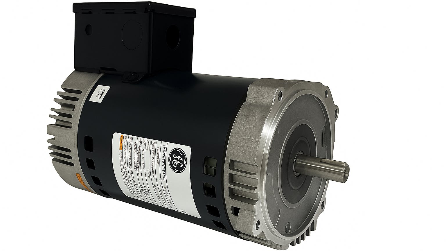 Nidec Motors' PrecisionFlow ECM ventilation motor on a white background