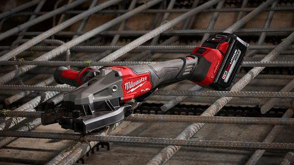 M18 FUEL Rebar Cutter and Cutting Blade Offers Fast, Clean Cuts