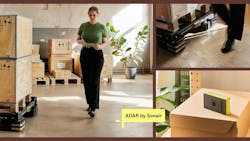 Sonair ADAR 3d ultrasonic sensor in use - collage Sonair ADAR 3d ultrasonic sensor in use - collage