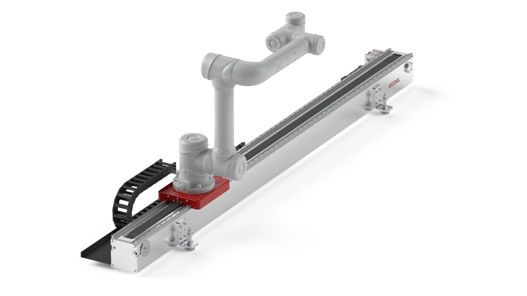 Cobomover CMF with dummy robot on white background