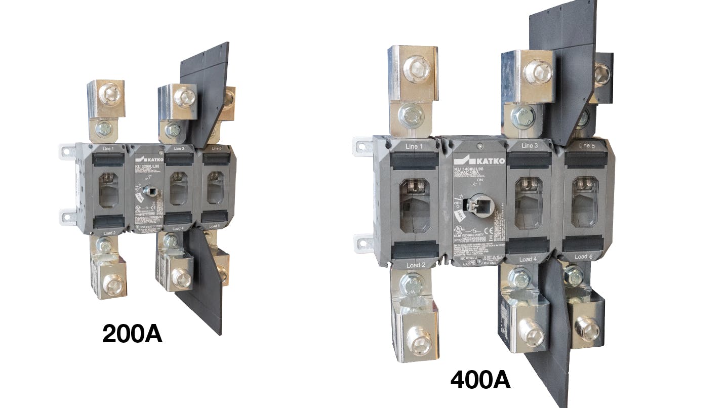 200A and 400A Disconnect Switches Feature Recyclable Plastic