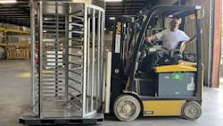 Turnlock 100 Mobile Platform Offers Portable Full-Height Security Turnlock 100 Mobile Platform Offers Portable Full-Height Security