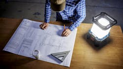 18V Hybrid Area Light Features 7,500 Lumens 18V Hybrid Area Light Features 7,500 Lumens