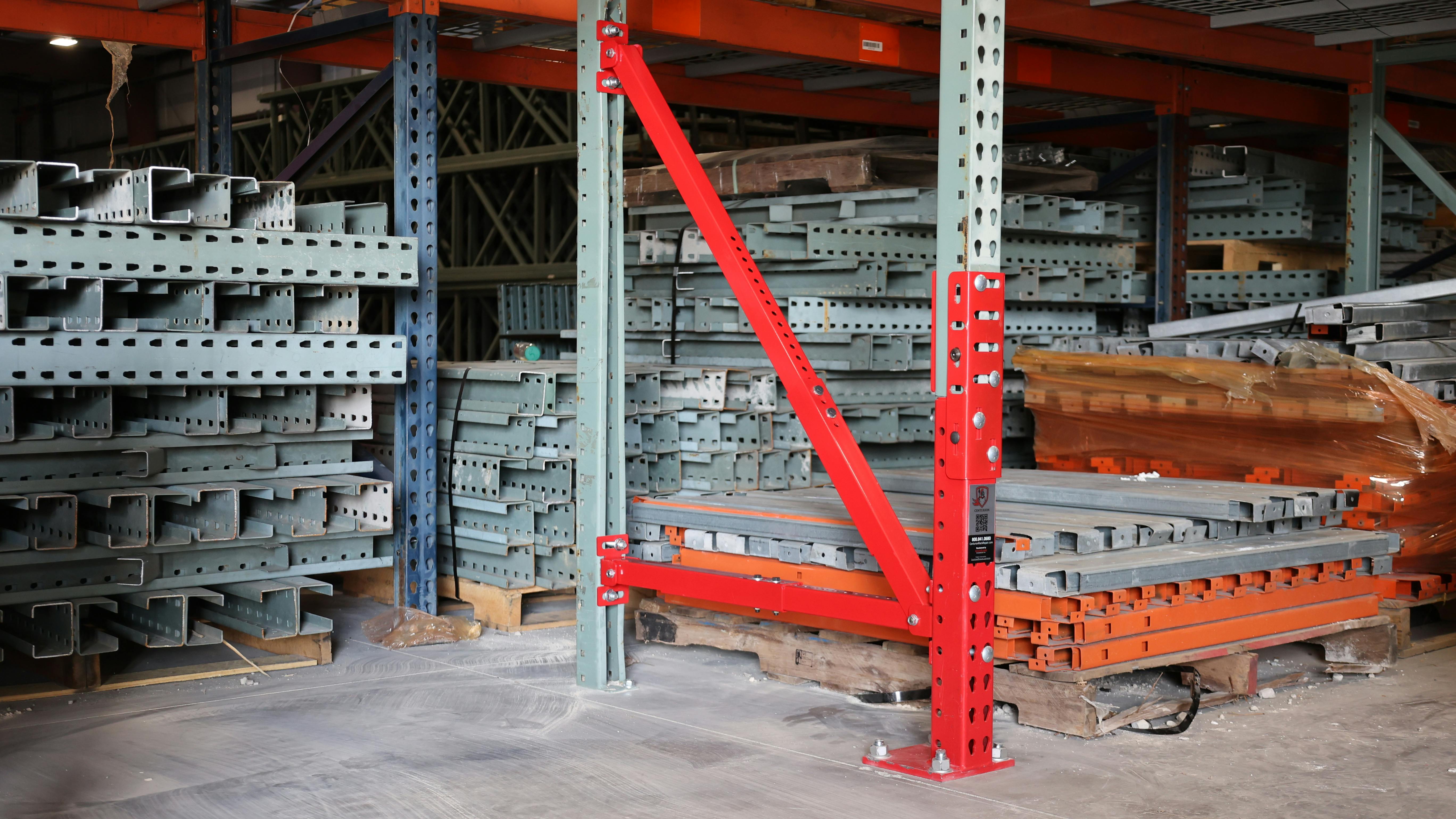 Centurion Pallet Rack Repair Kits Reinforce Uprights