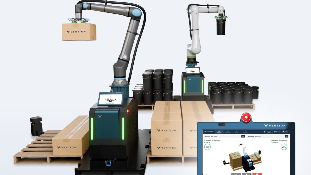 Rapid Series Palletizer Delivers High Stack Reach and Multi-SKU Support