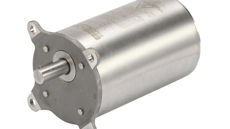 261 Series Sanimotor for washdown environments against white background