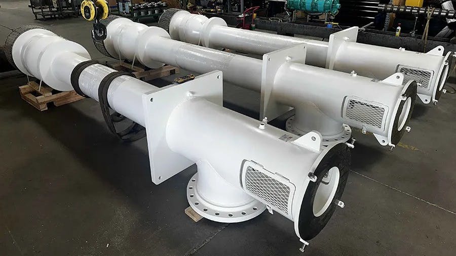 H28MC and H28LC Vertical Pumps Offer High Flow and Customization