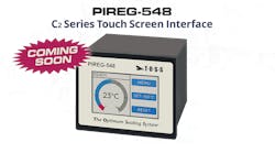 PIREG-548 Touch-Screen Interface Terminal Enables Real-Time Temperature Control PIREG-548 Touch-Screen Interface Terminal Enables Real-Time Temperature Control