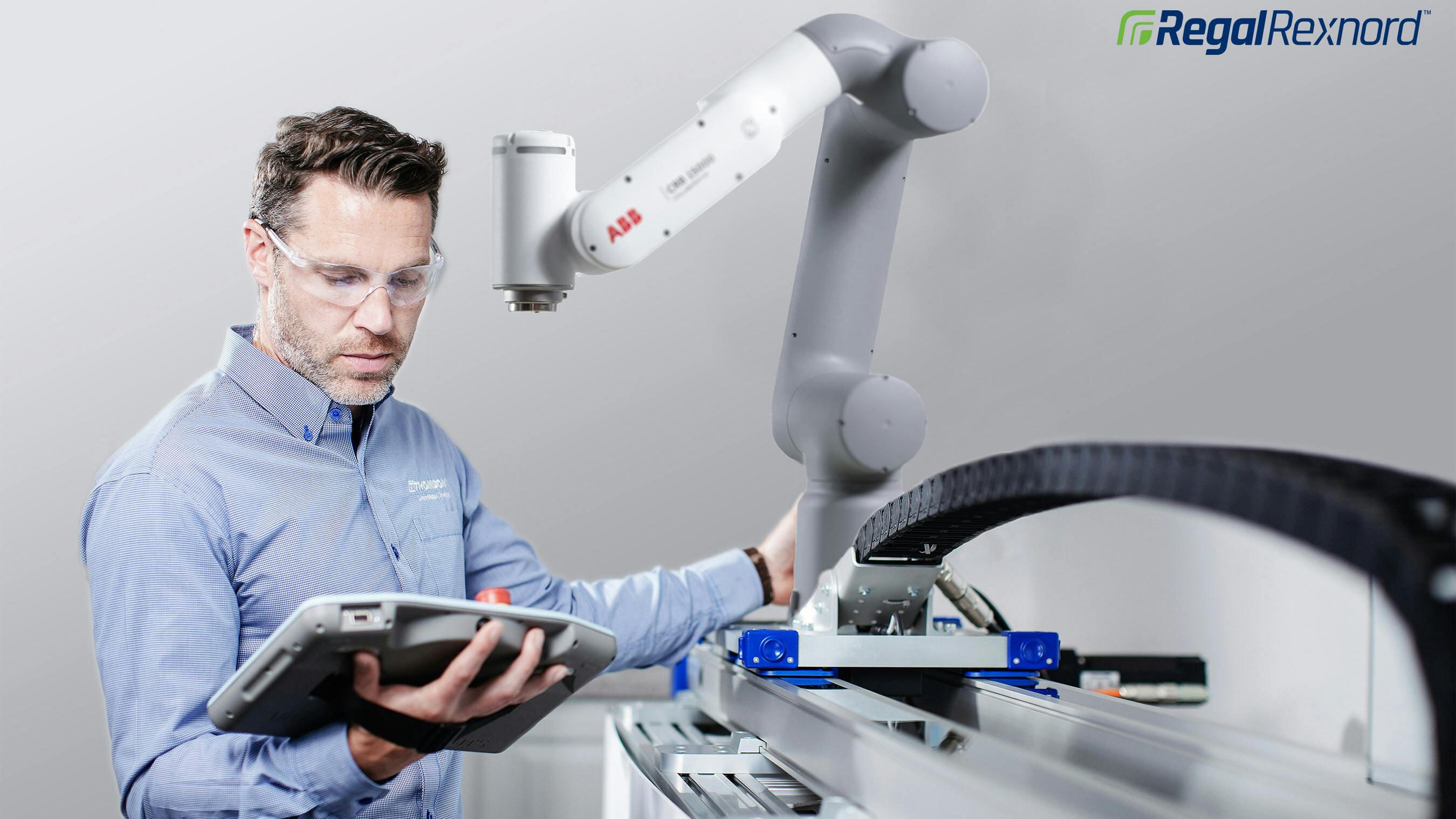 ABB Certifies Regal Rexnord&rsquo;s Movotrak as First 7th Axis for GoFa Cobots