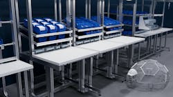 Example of ergonomic workstation Example of ergonomic workstation