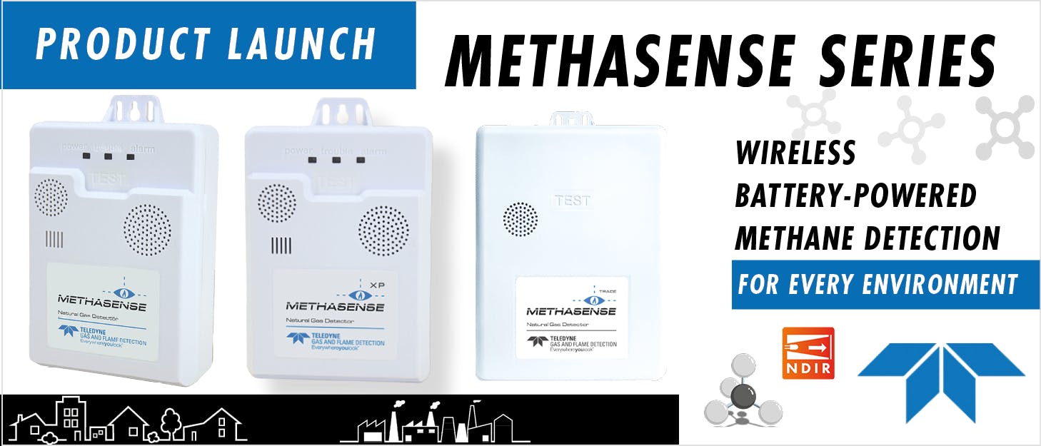 MethaSense XP Industrial Methane Detector for Hazardous Zones
