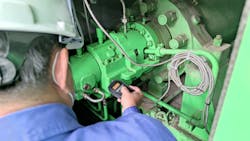 Handheld vibration tester Handheld vibration tester