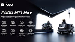 PUDU MT1 Max Robotic Sweeper Adds 3D Perception for Large Environments PUDU MT1 Max Robotic Sweeper Adds 3D Perception for Large Environments