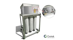 Getek's ACU Portable Air Clean Unit With ULPA Filtration on white background Getek's ACU Portable Air Clean Unit With ULPA Filtration on white background