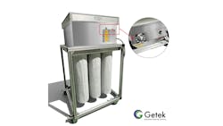 Getek's ACU Portable Air Clean Unit With ULPA Filtration on white background Getek's ACU Portable Air Clean Unit With ULPA Filtration on white background