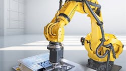 Fanuc M-950iA robot. Fanuc M-950iA robot.