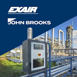 John Brooks Partners With EXAIR, Expands Canadian Access to Compressed Air Solutions John Brooks Partners With EXAIR, Expands Canadian Access to Compressed Air Solutions