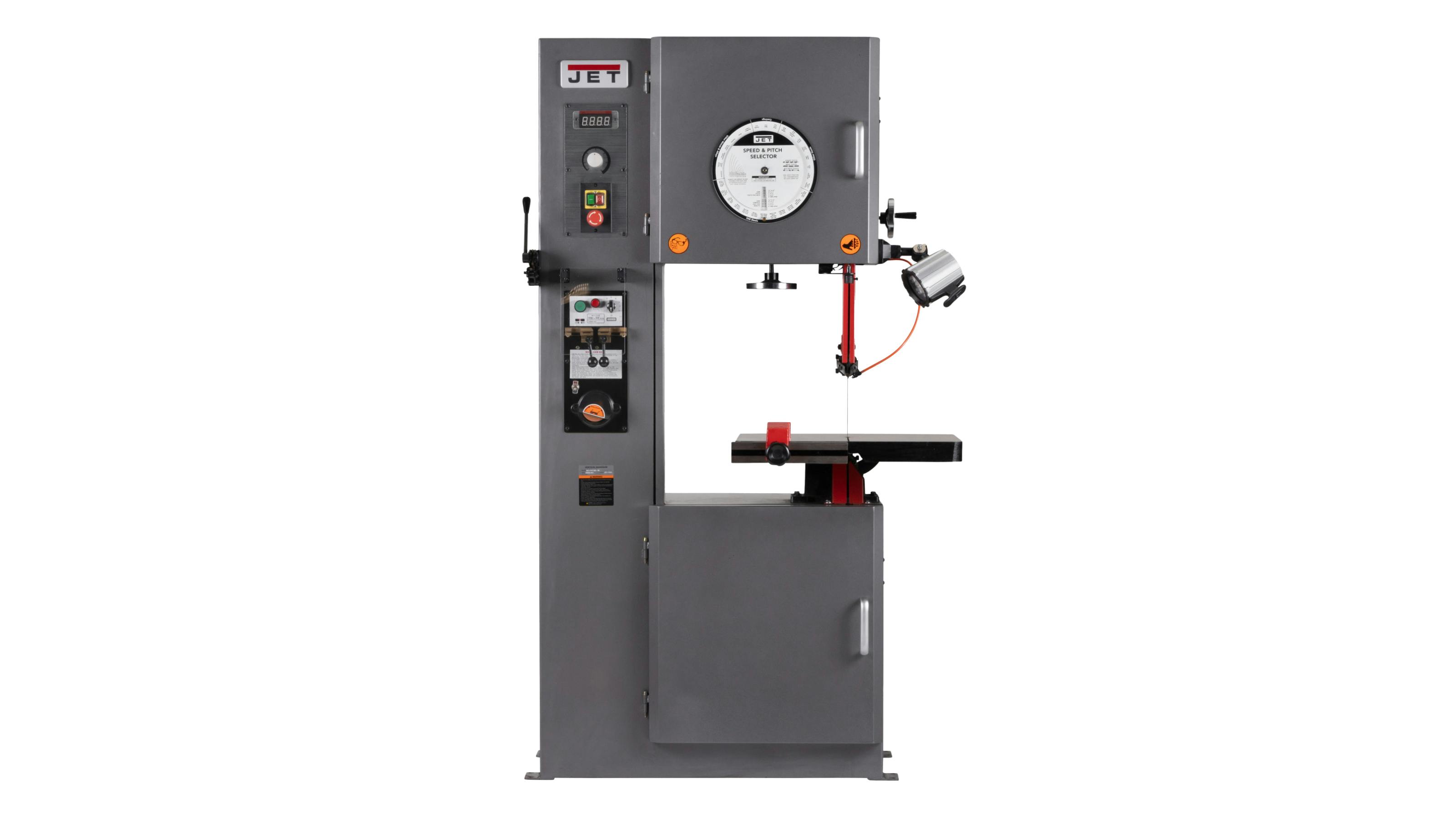 JT1-1376 18' CVS Bandsaw Provides Variable Speed for Metal Fabrication
