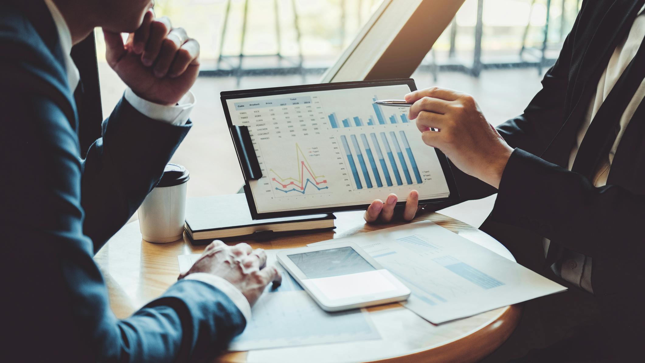 Business Consulting meeting