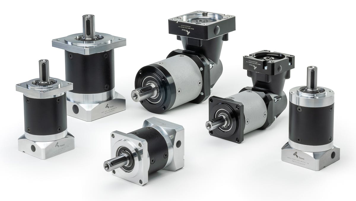 Precision Planetary Gearboxes Offer Multiple Frame Sizes and Ratios