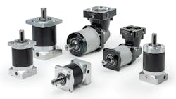 Precision Planetary Gearboxes Offer Multiple Frame Sizes and Ratios Precision Planetary Gearboxes Offer Multiple Frame Sizes and Ratios