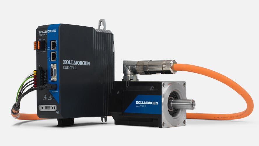 Kollmorgen Essentials Motion System Simplifies Precision Servo Control
