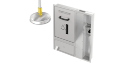 Cabinet Mount Eyewash Units Add Daylight Drains for Easier Testing Cabinet Mount Eyewash Units Add Daylight Drains for Easier Testing