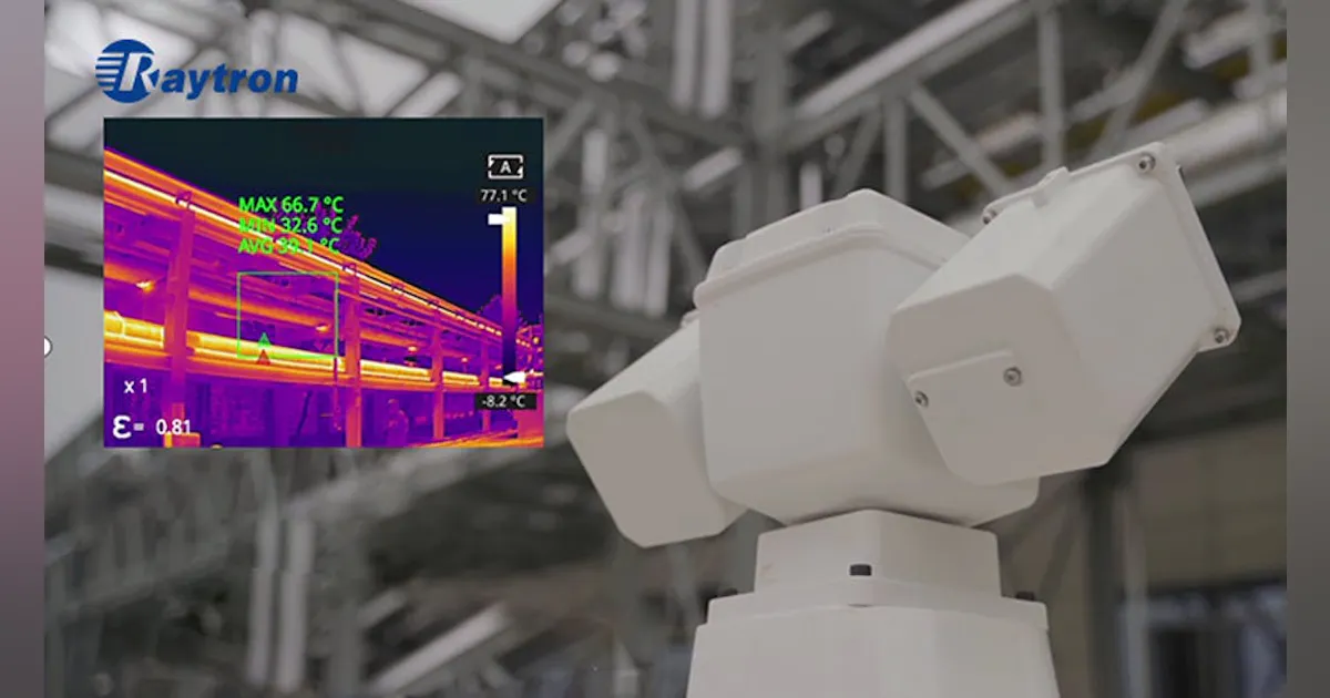Raytron Raging Raytron AI Thermal Imaging Robot Enables 24/7 Dual-Spectrum Monitoring ...