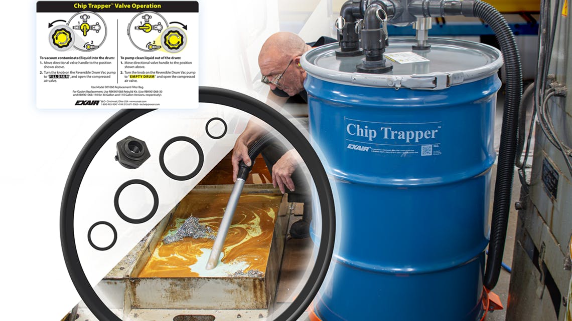 Chip trapper rebuild kit