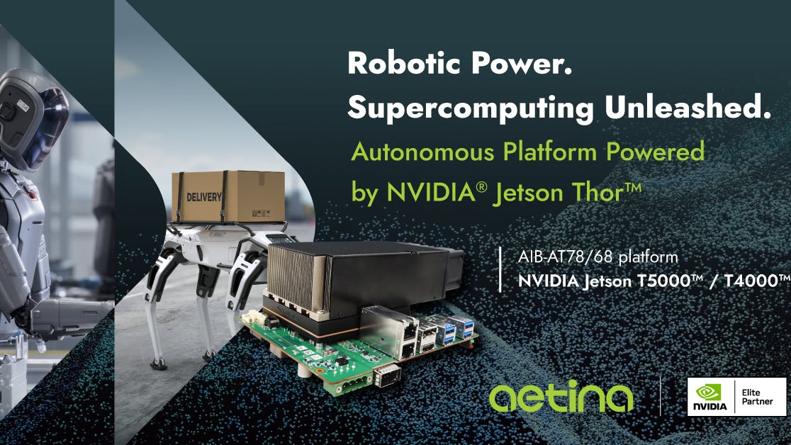 AIB-AT Series Edge AI Platforms Support Low-Latency Robotics