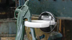 Air Cradle Safety Air Gun Mount Offers Magnetic Tool Storage