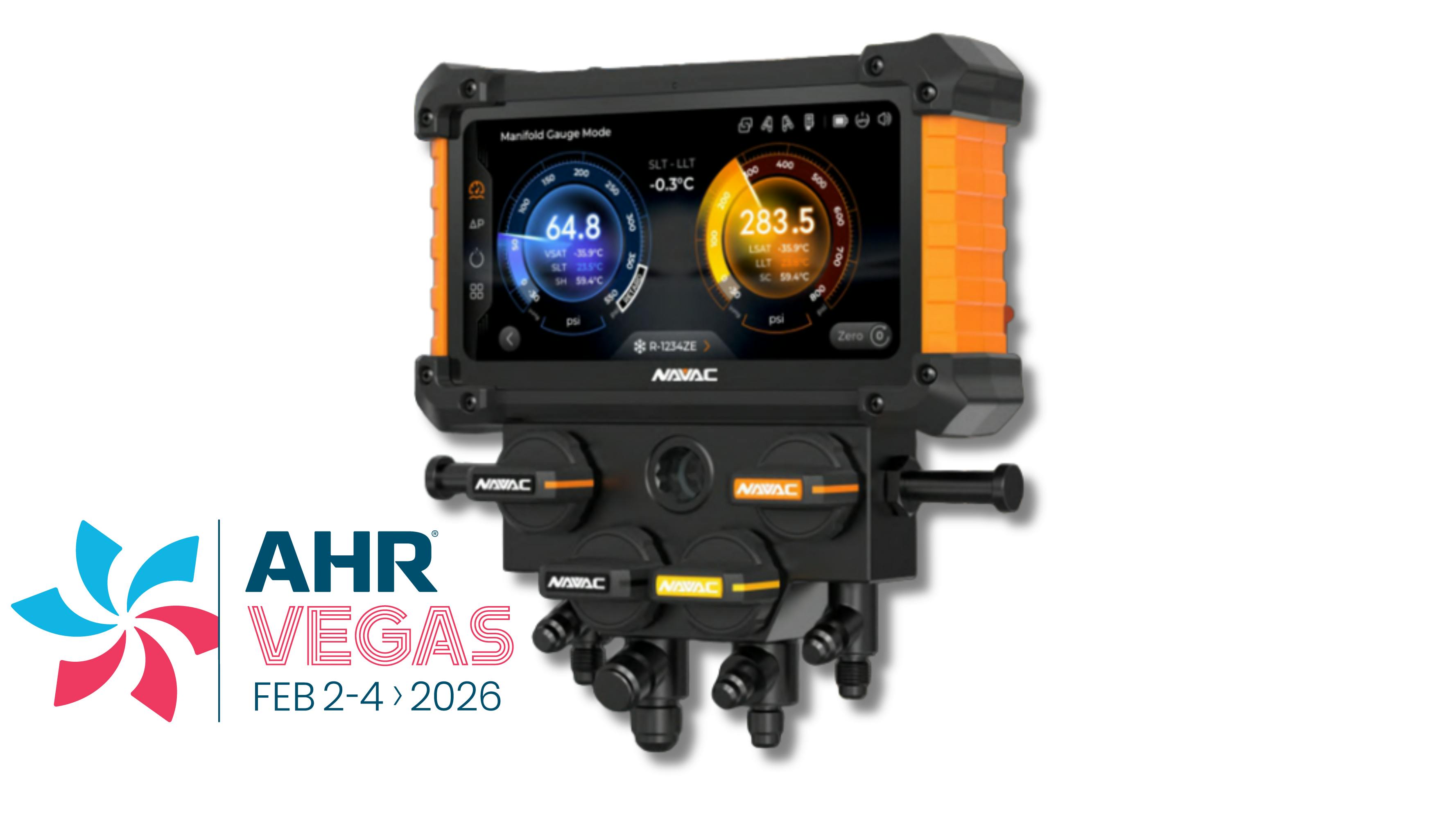 NAVAC Highlights New Digital Manifolds, Cordless Tool Updates and Live Training at AHR Expo 2026