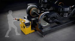 MasterHandler moving an engine. MasterHandler moving an engine.