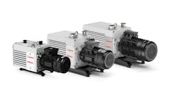 TRIVAC L Rotary Vane Pump Features Patented Three-Stage Gas Ballast TRIVAC L Rotary Vane Pump Features Patented Three-Stage Gas Ballast