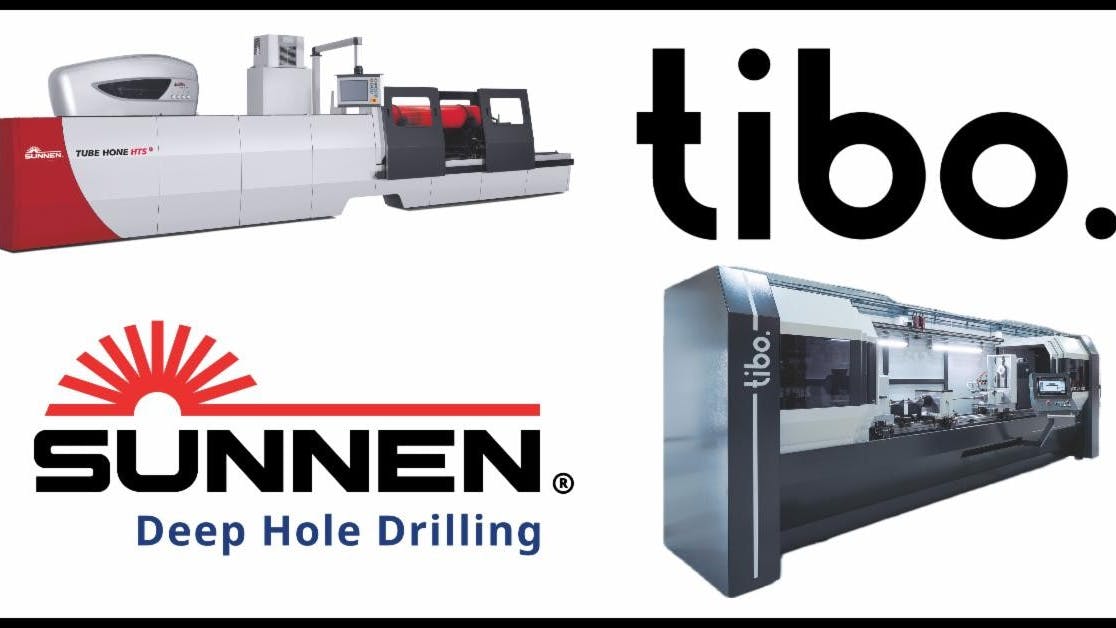 Sunnen, TIBO Form Alliance to Offer Deep Hole Machining Under One Roof