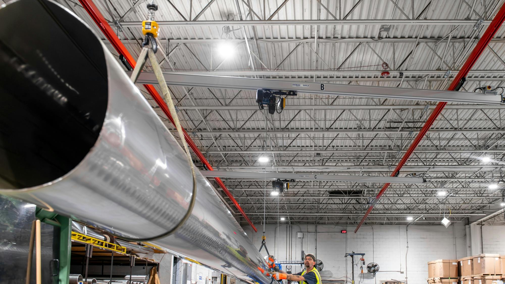 How Omega Flex Added Crane Capacity Without Losing Floor Space