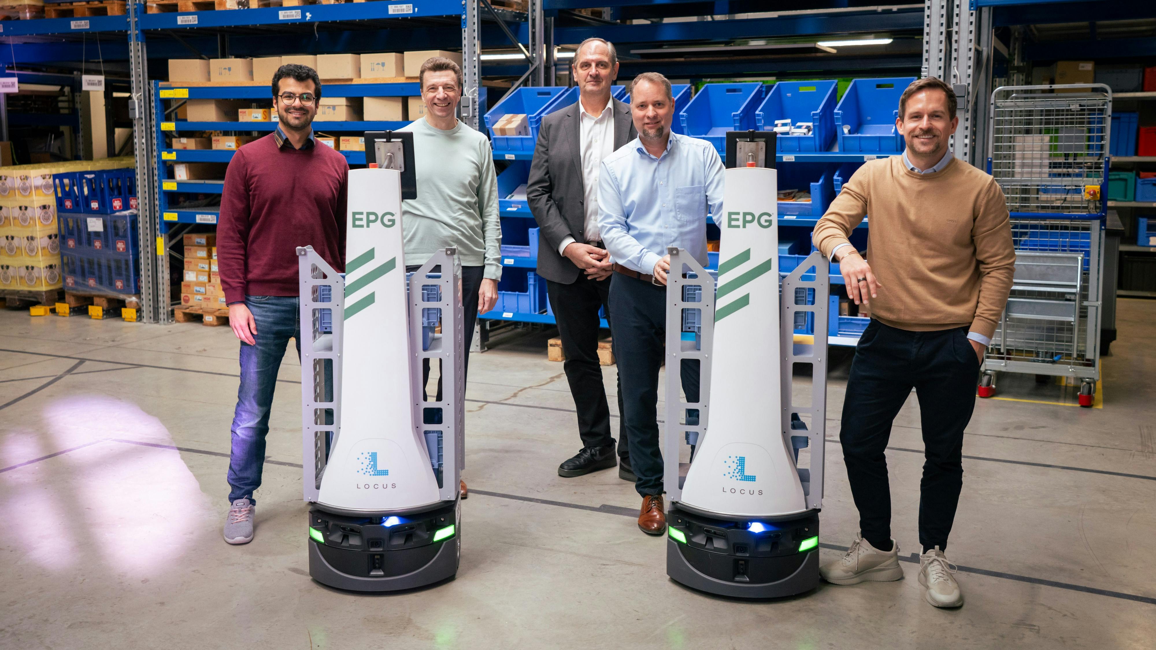 EPG Integrates Locus Robotics AMRs Into Its Warehouse Management System