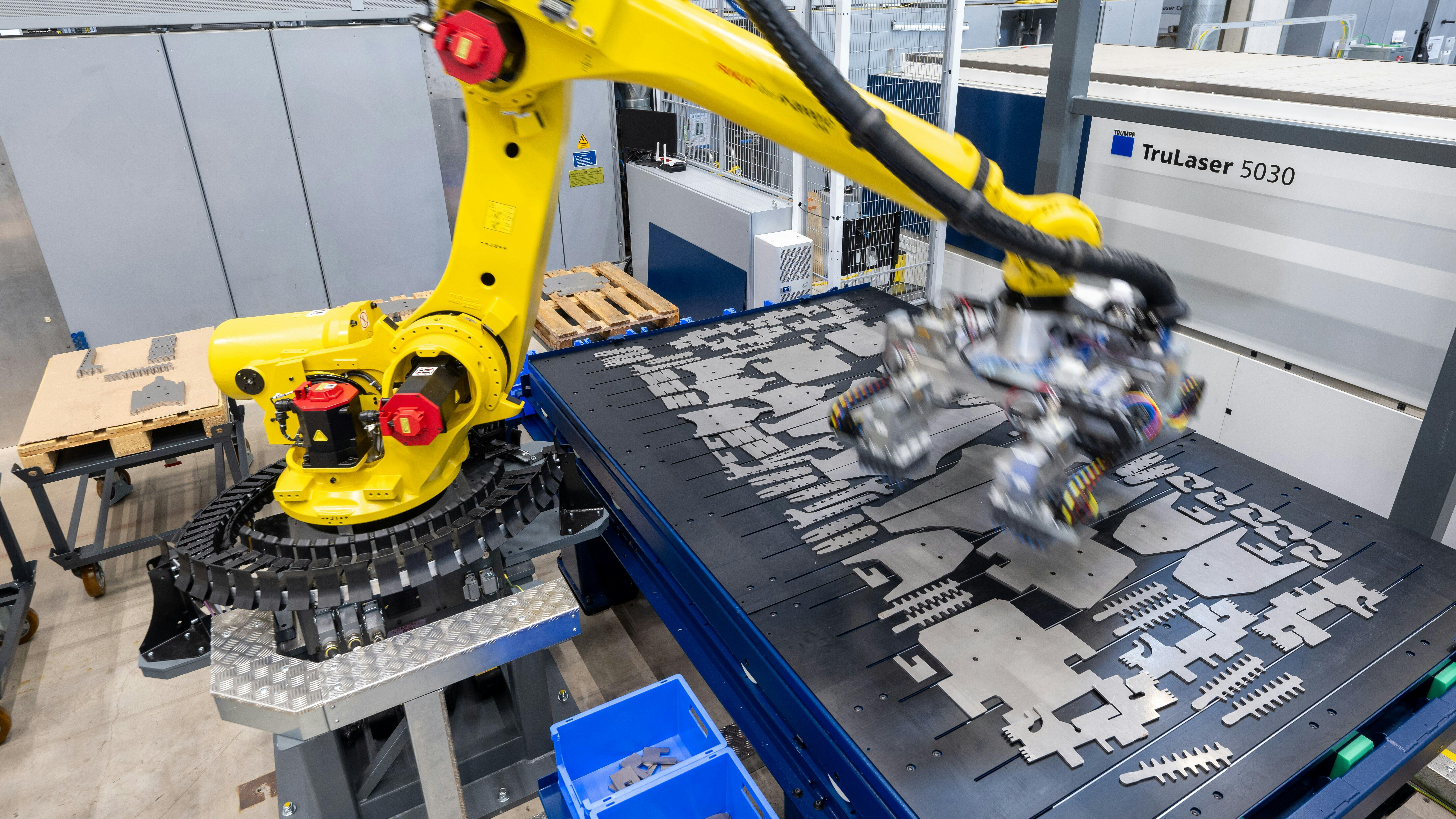 TRUMPF Automates Sheet Metal Sorting Without Programming